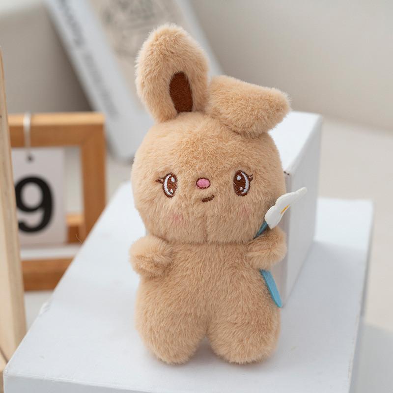 Keychain Plush Rabbit Backpack With Soft Stuffed Animal For Decoration Kids