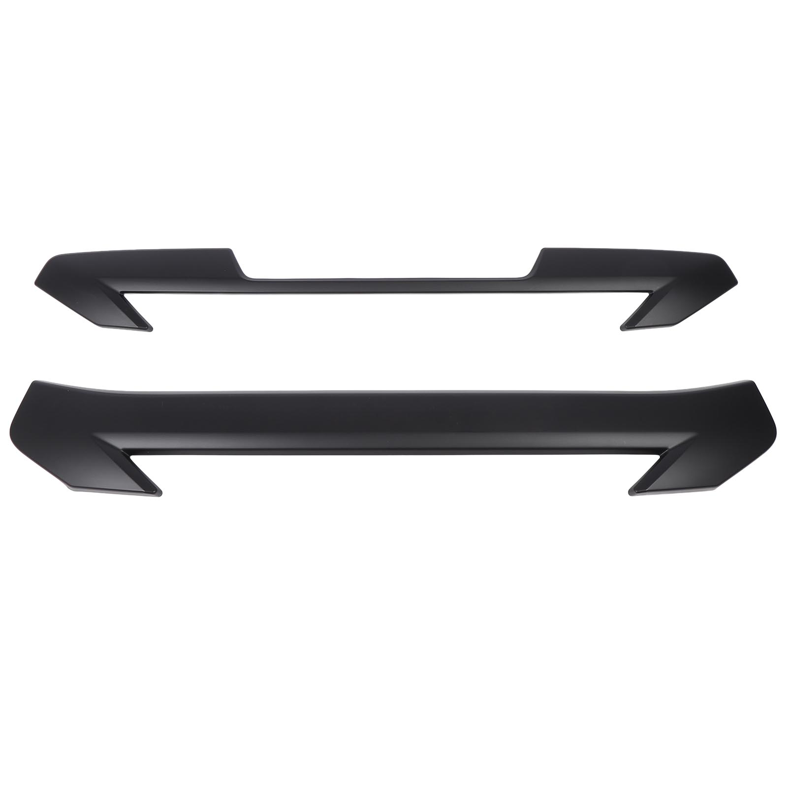 

2 Pcs Front Bumper Grill Trim Matte Black Precise Match Stylish Replacement for DMax 2021 to 2024