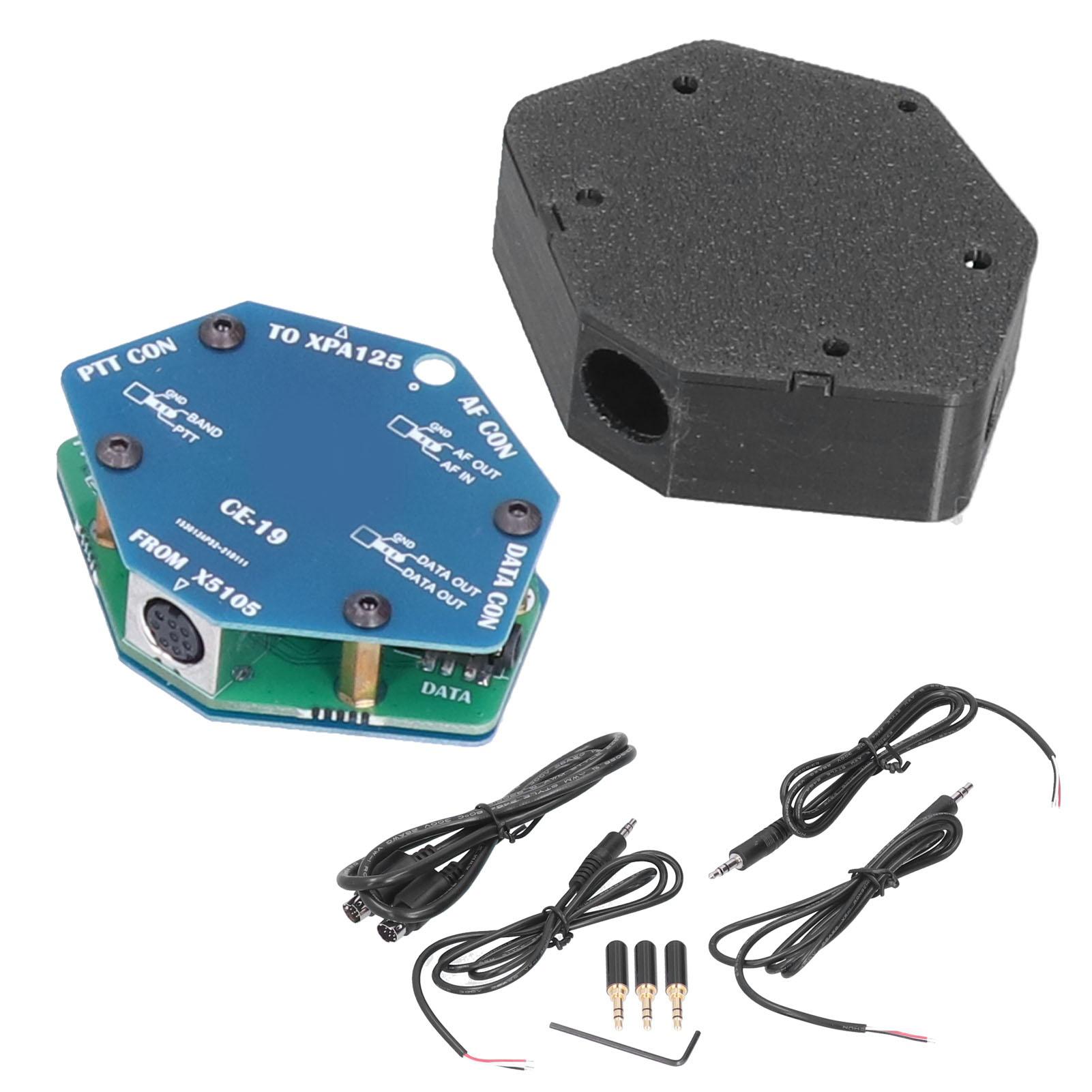 

Data Interface Expansion Card ACC PTT Board CE19 Accessory with Shell for X5105 XPA125B