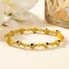 Colorful Evil Eye Beaded Bracelet: Stylish Design for Everyday Wear
