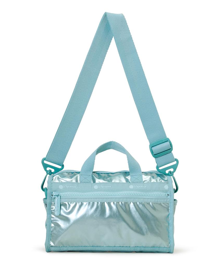 Shoulder Bag MINI DUFFEL CROSSBODY 1594 Aqua Blue Shine [LeSportsac] [Official] / /