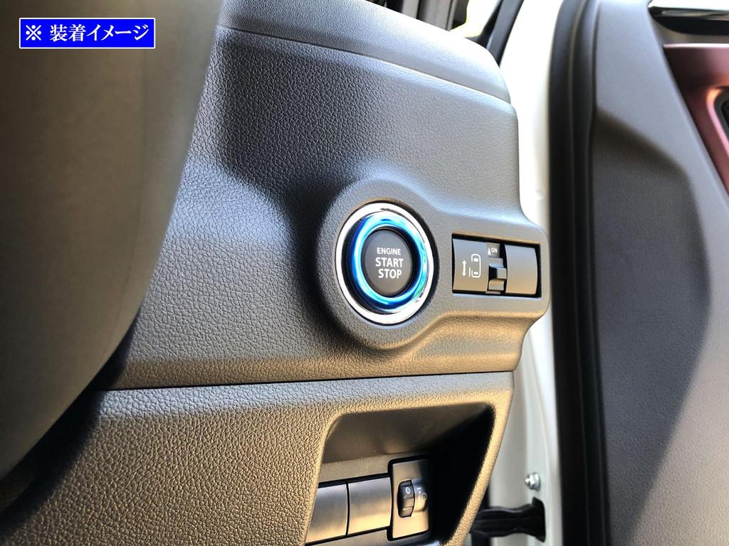 BRIGHTZ Spacia Custom MK54S MK94S Stainless Engine Starter Switch Ring