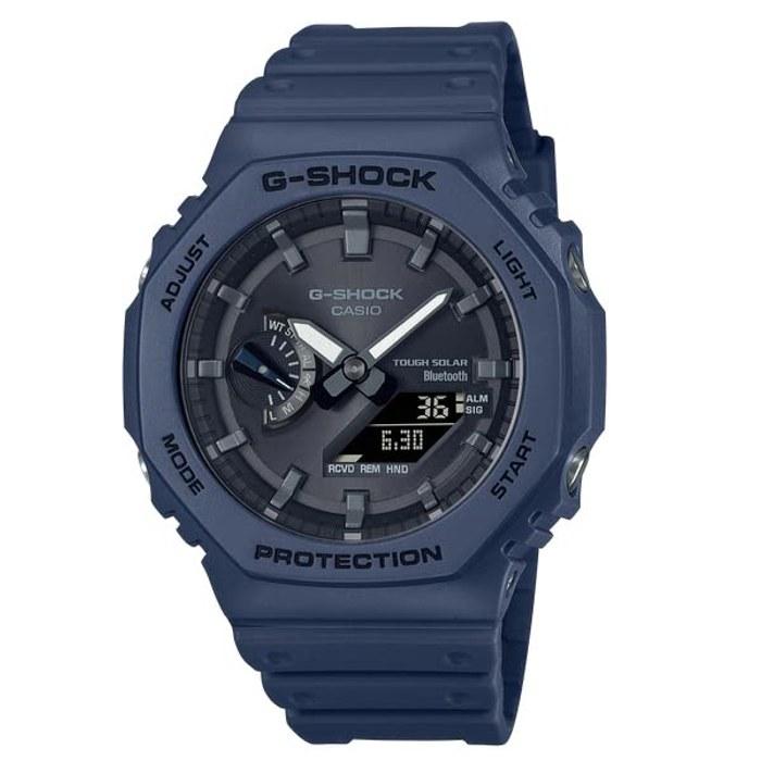 Casio G-Shock Smartphone Link Casio Limited Solar Analog-Digital Watch Blue Navy GA-B2100-2A