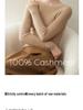 Pure Cashmere Ribbed Half-High Collar Knit Sweater