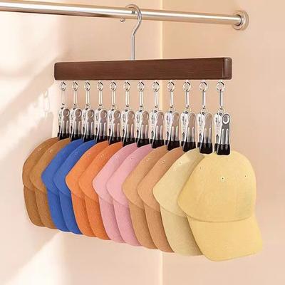 Schrank-Organizer Leggings-Hänger mit 10 oder 12 Klemmen Platzsparender Hosenbügel Keine Spuren Metallklemmen für Yogahosen Jeans Röcke T-Shirts