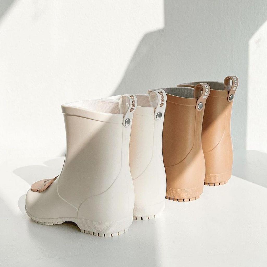 Children's Non-Slip Silicone Rain Boots - Cute Cartoon Design for Preschool and Primary