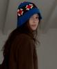Seutyudioaenpaleukeu Crochet Bucket Hat_Blue