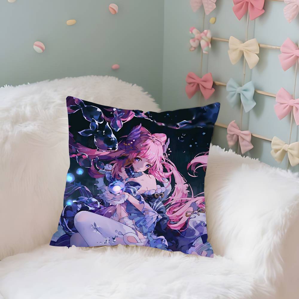 Game Peripheral G-Genshin Pillow Case Pillows For Cover Home Decor Items Living Room Decoration Cushion Covers