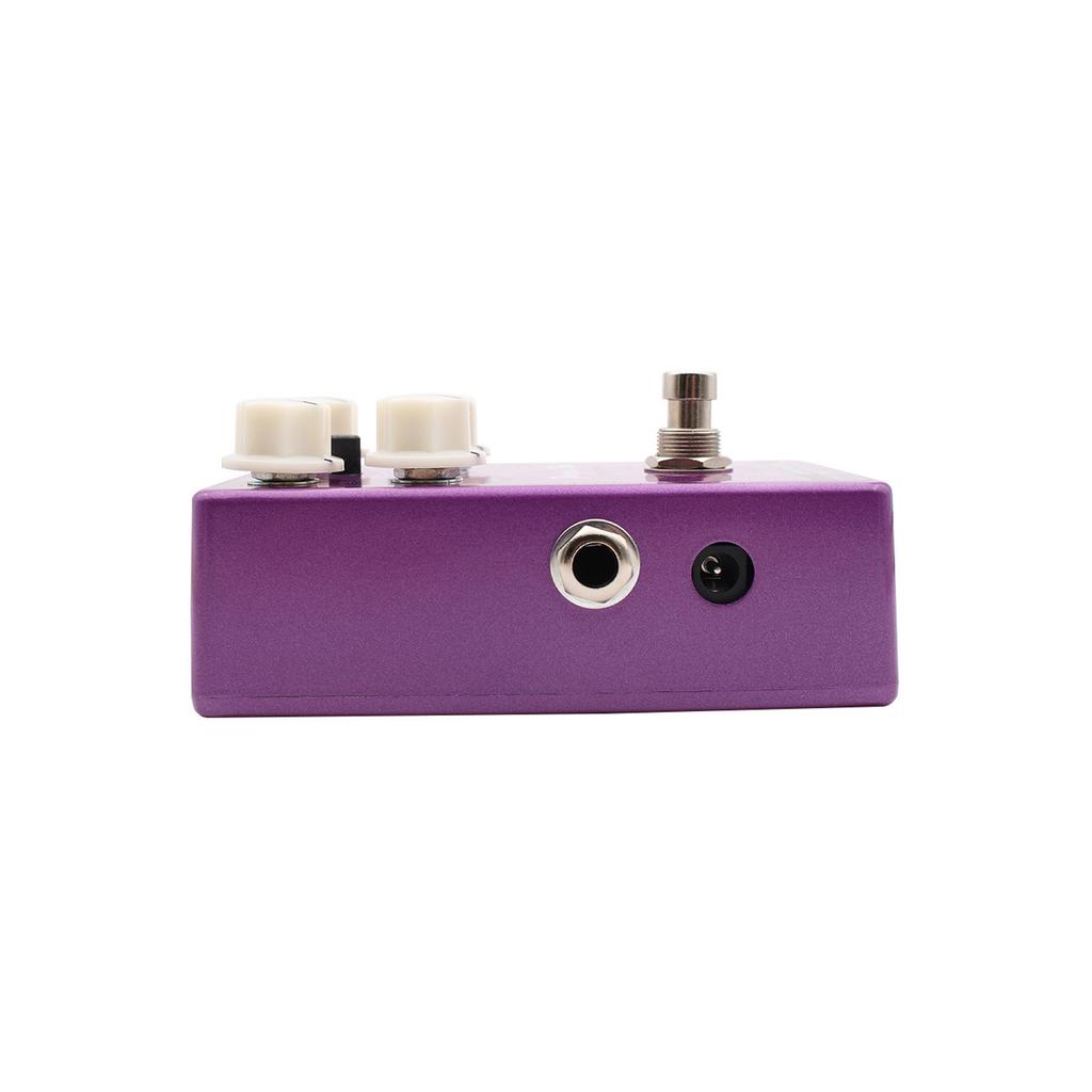 MOSKYAUDIO Guitar Effects Pedal Purple Box Overdrive Preamp Boost Compressor Wide Dynamic Tone Control True Bypass
