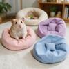 Creative Soft Pet Lazy Sofa Bed Cotton Plush Sleeping Bed Warm With Pillow Pet Sleeping Mat Travel