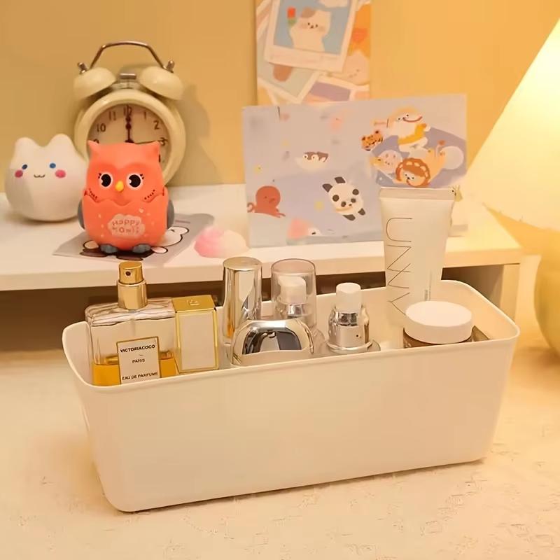 10pcs Multifunctional Sundry Storage Box Plastic Durable Large Capacity Desktop Storage Box Underwear Storage