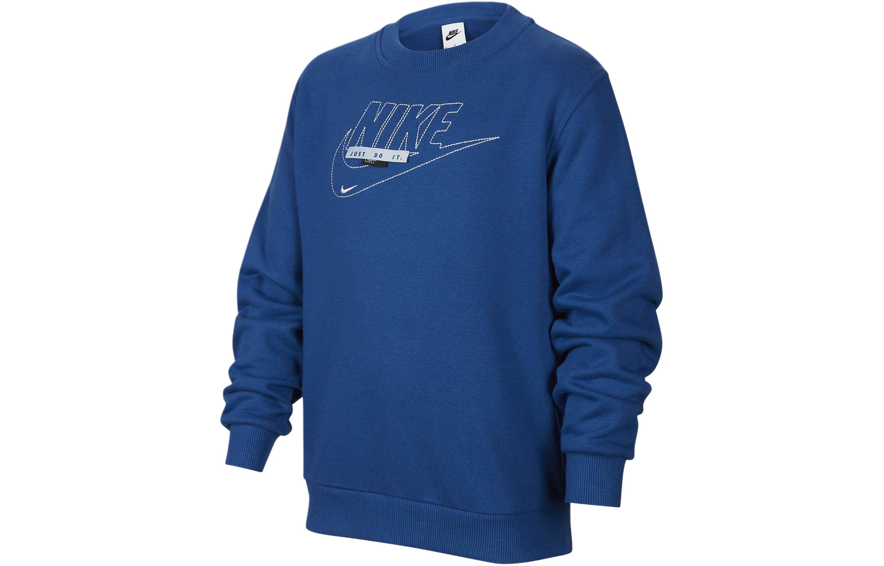 Nike Kids Sweatshirts Crew Neck Moderate FN9095-476 M