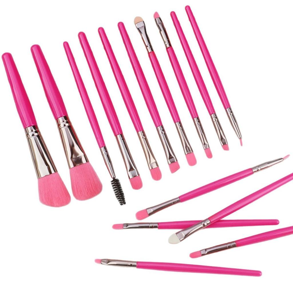 Beauty Tools 15 Loose Powder Brush Blush Brush Eyebrow Brush Eye Brush Fine Makeup Brush Set