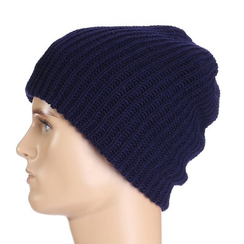 Men Women Warm Winter Knited Beanies Skull Hippop Bandana Slouchy Oversized Cap Sport Hat Unisex Bonnet