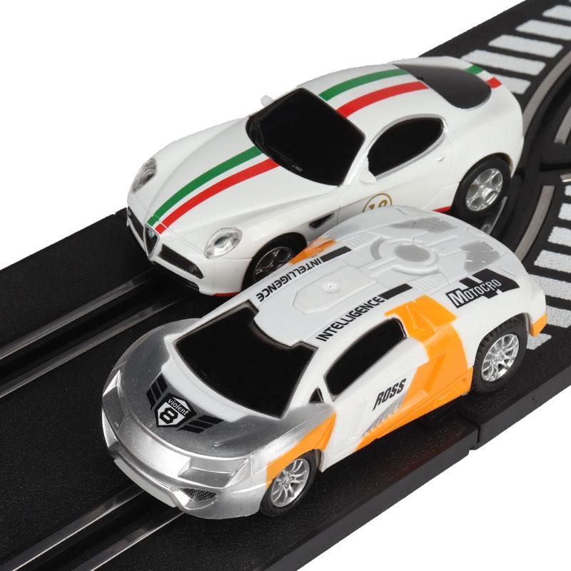 Slot Car 1/43 Scale Set Police Alfa Romeo Electric Racing Track Cars Toy For SCX Compact Go Ninco Scalextric tfc123