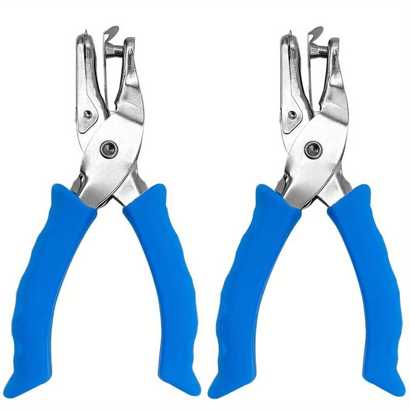 Single Hole Punch 1/4" Hole Puncher for Crafts One Hole Paper Punch with Soft Grip Handle Small Hole Punch.