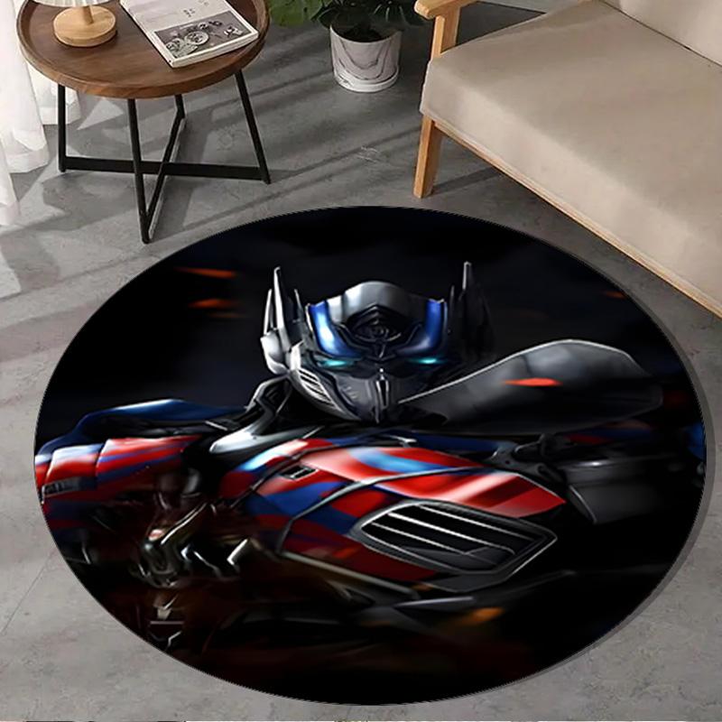 Clown villain Round Rug for Livingroom,Bedroom, Palyroom, Chair Rug, Area rug, Circle Carpet, Large Size Fan Christmas gift