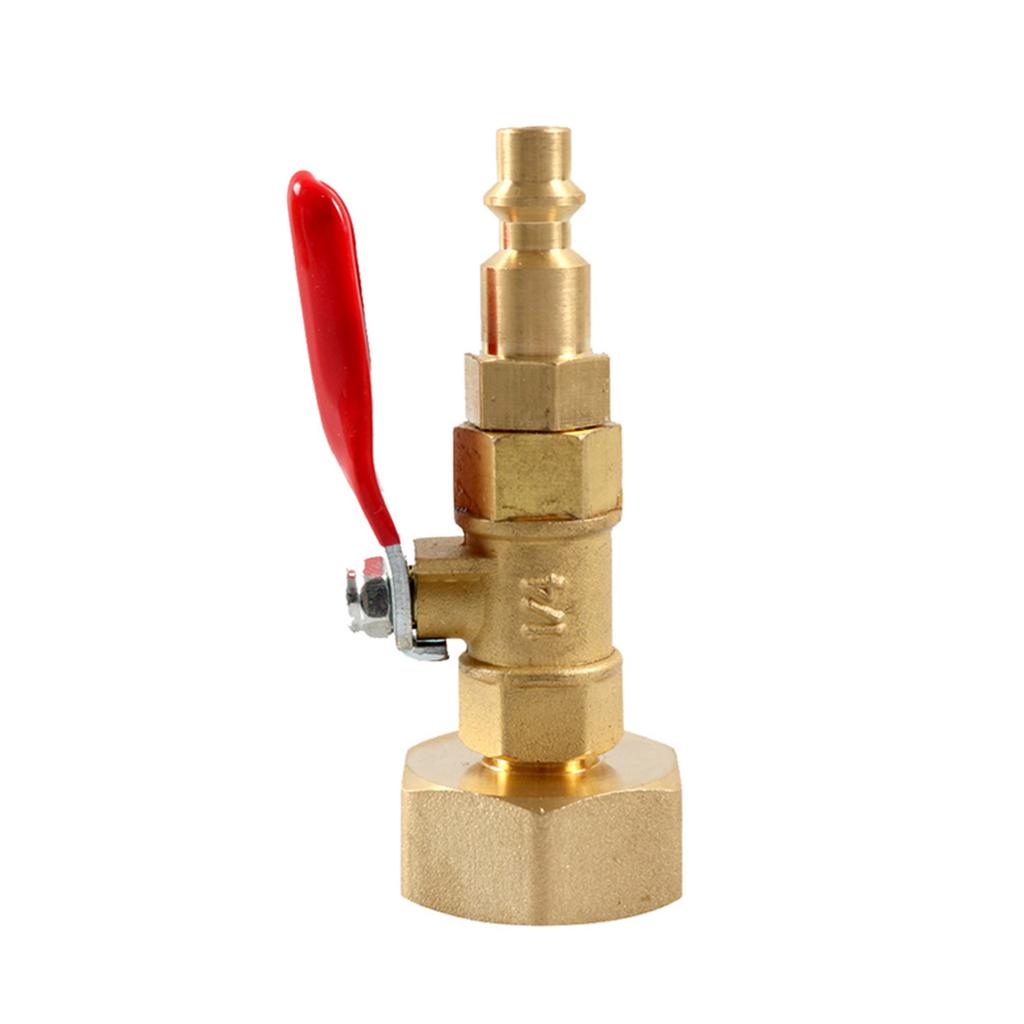Wohnmobile Winterfest machen Ausblasadapter mit 1/4" Schnellanschlussstecker und 3/4" Gartenschlauchgewinde Winterfest machen Schnelladapter