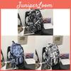 Trendiger Graffiti-Herrenrucksack Große Kapazität Wasserdicht Geometrisches Muster College-Studenten-Schultasche