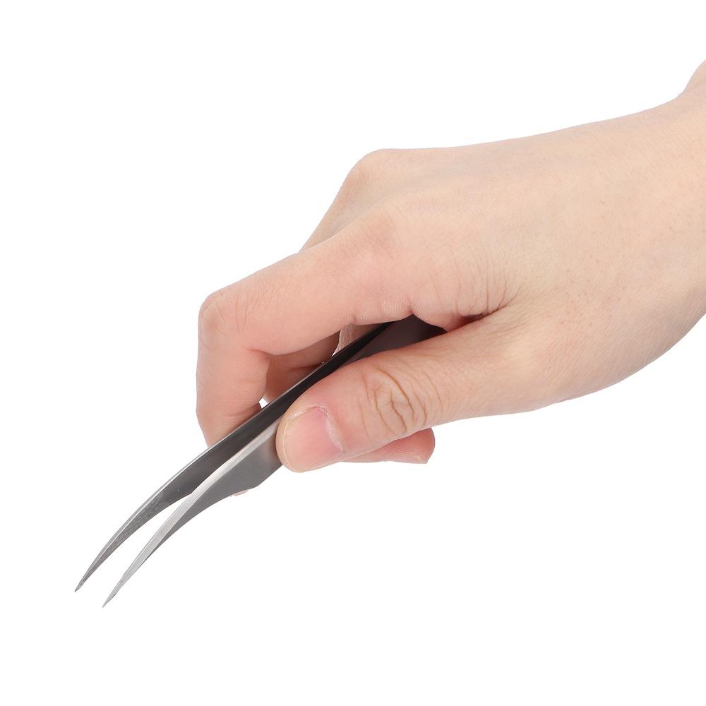 Curved Tip Curved Tip Nail Art Tweezers Multifunctional Nail Decor Tweezers  For Nail Art