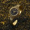 Women Vintage Bracelet Quartz Watch Round Wrist Watches