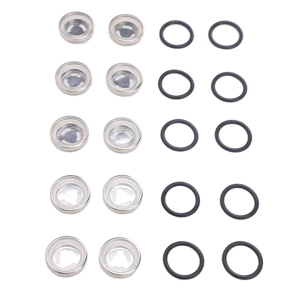 Brake Fluid Inspection Glass Master Cylinder Sight Glass Lens Gasket