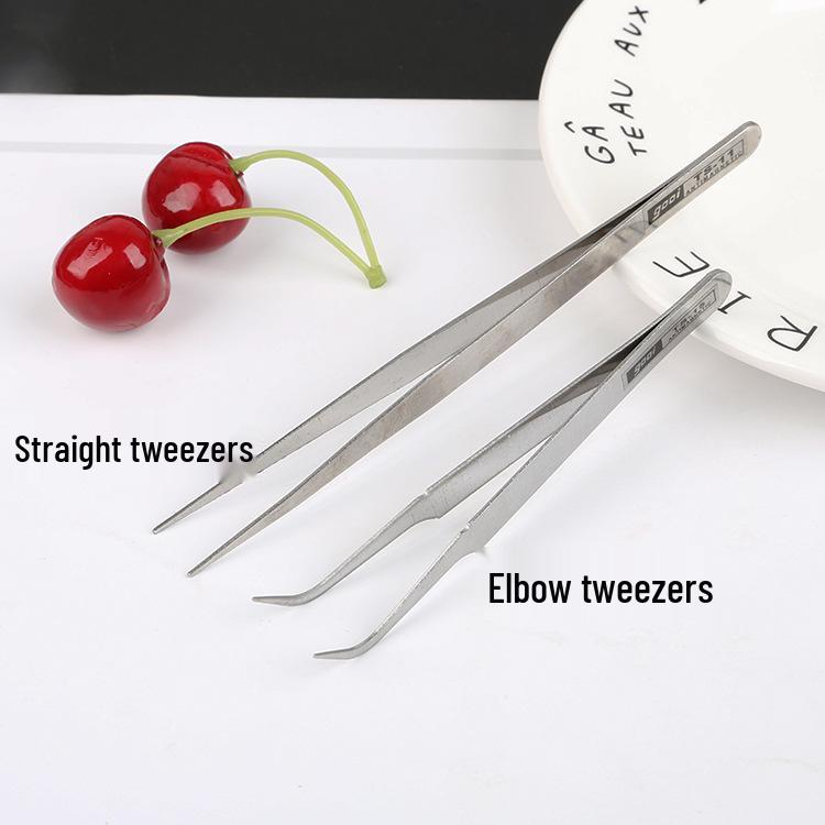 DIY Metal Tweezer Set for Jewelry Making: Hair Accessories, Mobile Phone Stickers, Glass Rhinestones