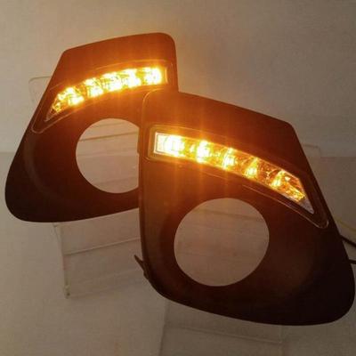 Fog Lights with LED Daytime Running Lights for 2010-2013 Toyota Corolla