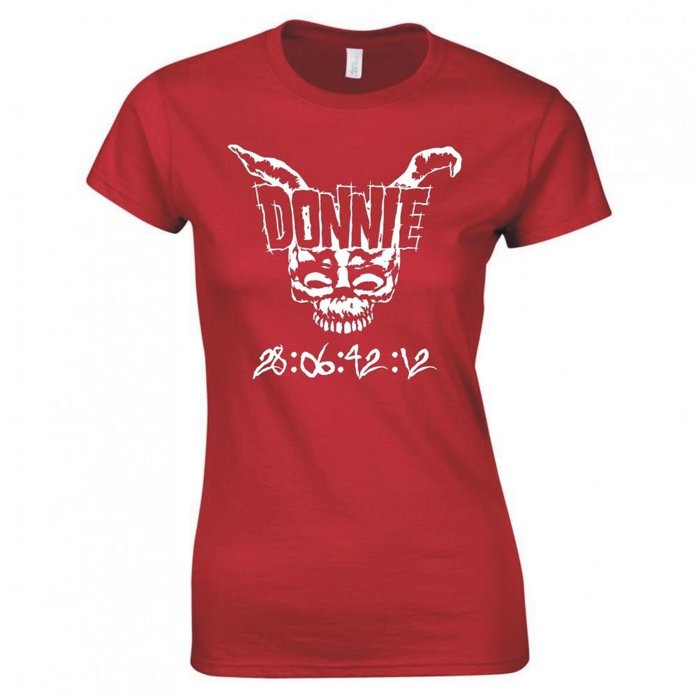 Inspired By Donnie Darko Frank The Rabbit Logo Skinny Fit Tshirt S