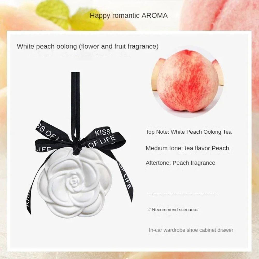 

Подвеска-ароматизатор для автомобиля «Камелия», подвеска «Цветущая сакура» из гипса, ароматерапевтические восковые таблетки, ароматерапевтическая подвеска, подвеска-освежитель воздуха