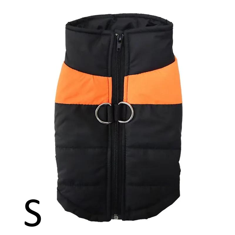 Waterproof Warm Dog Clothes Pet Coat Winter Vest Padded Zipper Jacket Dog Clothing for Small Medium Big Dogs Outfit