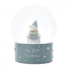 Baby 'My First Christmas' Penguin Water Globe Blue