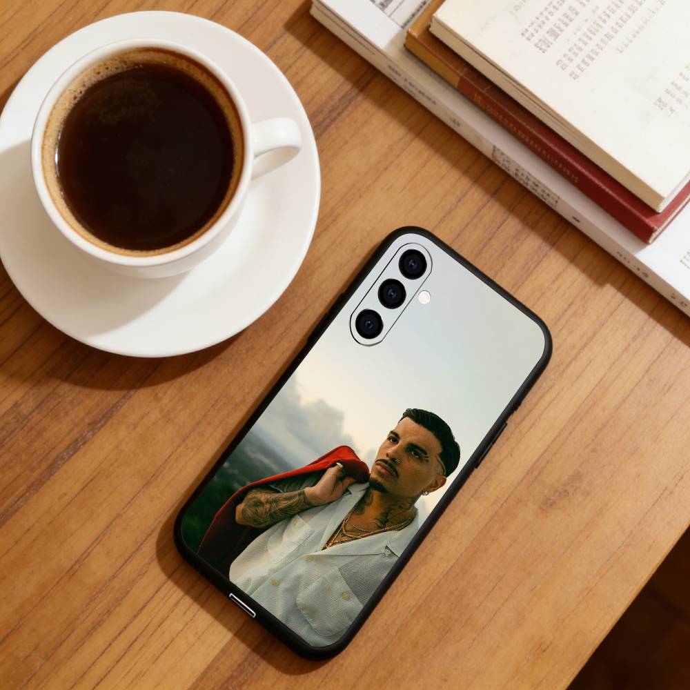 Singer R-Rauw Alejandro Phone Case For Samsung Galaxy A73,A72,A71,A70,A53,A52,A51,Others Soft Black Cover
