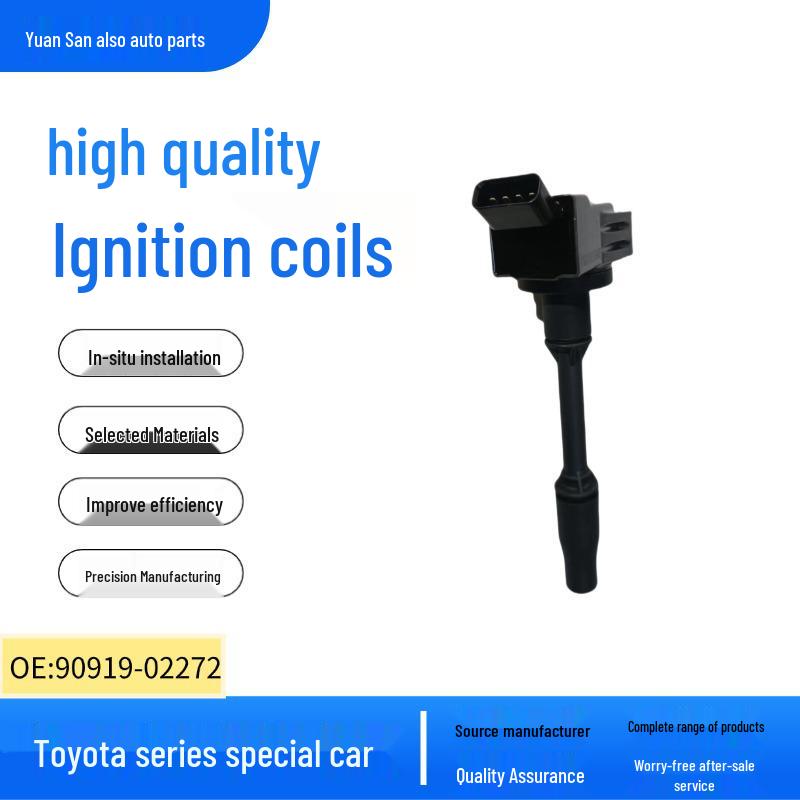 High Voltage Ignition Coil Pack for Toyota Highlander, Levin, Corolla Dual Engine - Part 90919-02272
