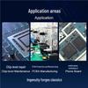 Quick 2008Pro Mobile Phone Repair High-Temp Hot Air Gun Soldering Station, Industrial Grade with Adjustable Rotating Wind.