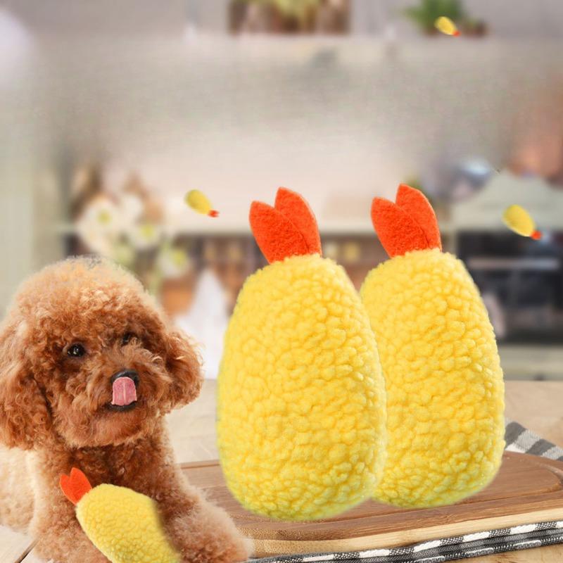 Pet Dog Grinding Teeth To Relieve Boredom, Durable Fried Chicken, Plush Cat Making Sounds, Toy Cat, Teddy Dog