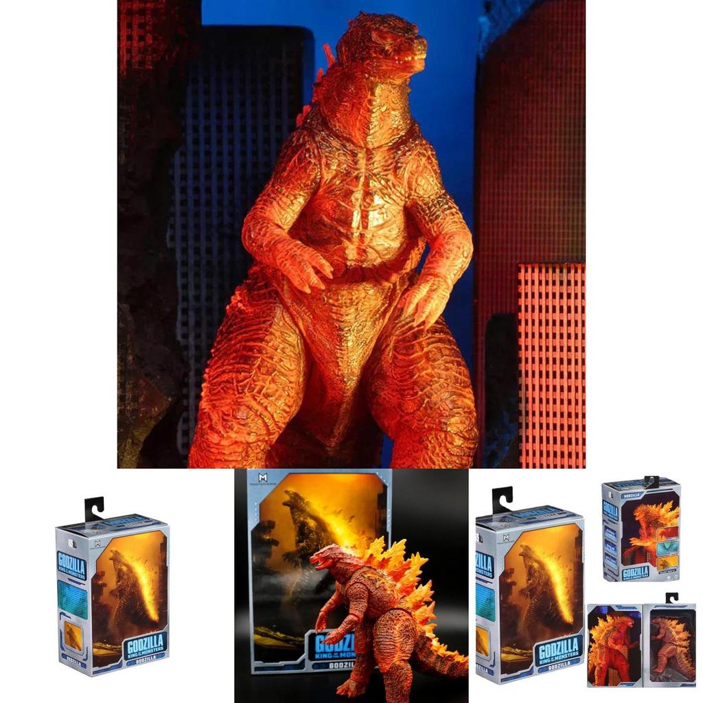 Exquisite Burning Godzilla Actionfiguren mit beweglichen Gelenken zur Ausstellung und Dekoration