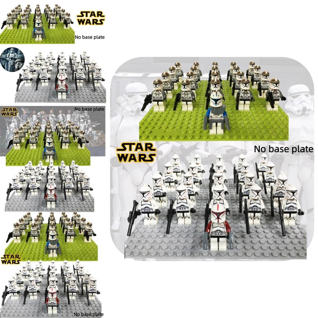 Star Wars Soldier Block Building Toy Set 21pcs Abs Plastic Small Granules 0.015kg 6218003