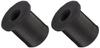 POSH 900356-2S Motorcycle Accessories Insert Rubber Nut (Rubber Blind Nut) M6 Short 2 Pieces
