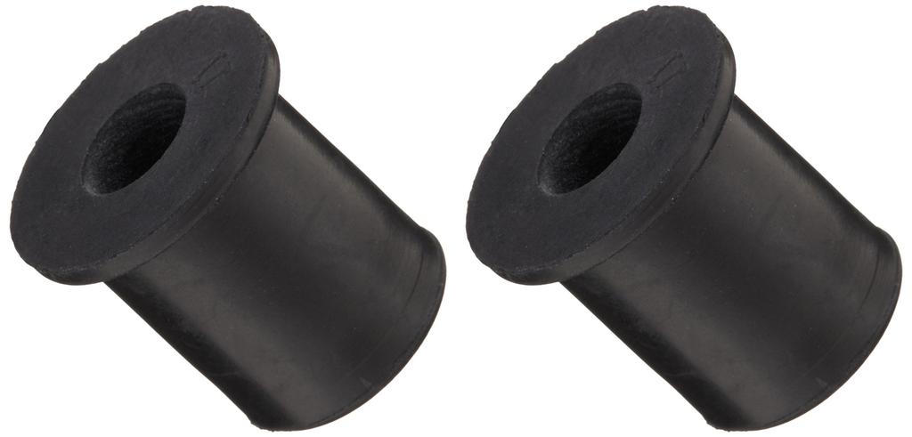 POSH 900356-2S Motorcycle Accessories Insert Rubber Nut (Rubber Blind Nut) M6 Short 2 Pieces