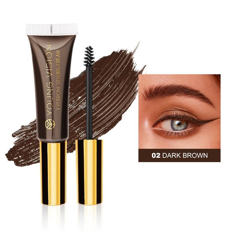 YOUNG VISION Eyebrow Tinting Cream 3D Shaping Eyebrow Gel Square Water Fixed Colour Wild Natural Not Easy To Smudge