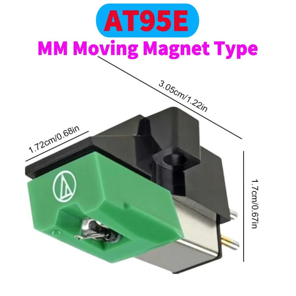 AT91R Replacement Conical Turntable Stylus Dual Moving Magnet Stereo Phono Cartridge Stylus For LP Vinyl Record Turntable