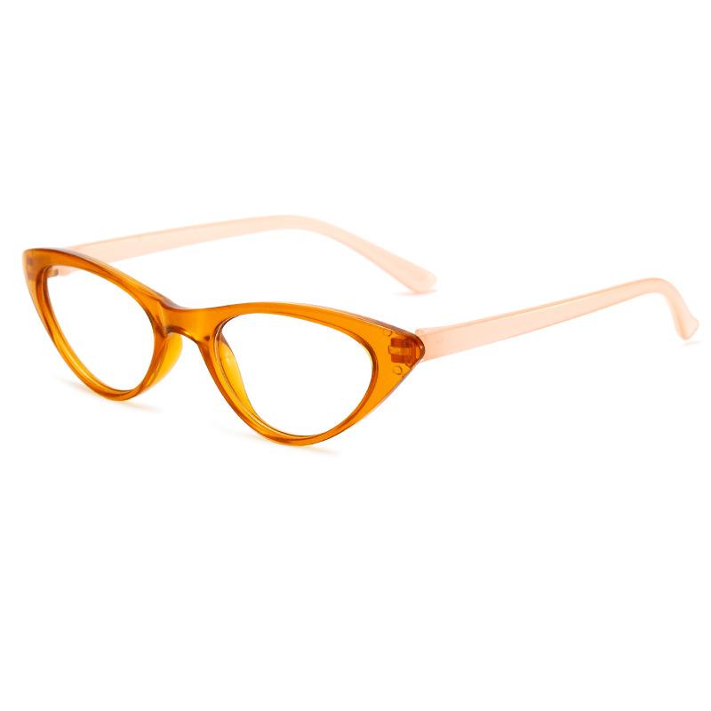 Neue Modische Lesebrille Damen Trendige Cat-Eye-Brille mit Sehstärke Fertigprodukt Fertigbrille Refraktionskraft Brillen