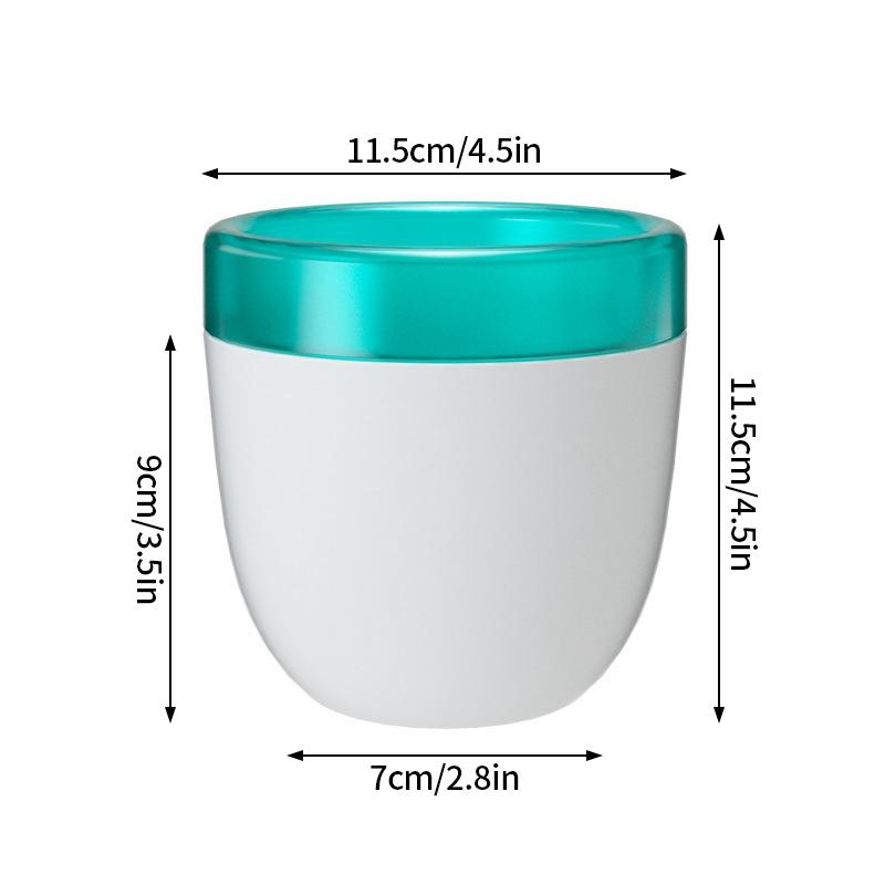 

Садоводство Маленький цветочный горшок Самопоглощающий водный ленивый цветочный горшок Двухъярусный пластиковый горшок для суккулентных растений Садоводство белый