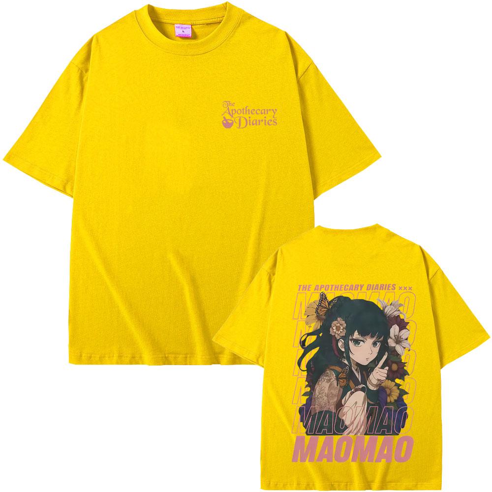Anime The Apothecary Diaries Maomao Graphic Tshirt Men Women Clothing Fashion Trend Tshirt Unsiex Fashion Oversized Streetwear