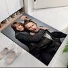 Daryl and Rick Printed Carpetrugfor Office Chair Living Room Bedroom Kitchen Room Decor Gifts