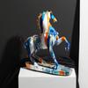 Large Luxury Horse Figurine Modern Creative Home Decor for Living Room TV Cabinet Entryway Elegant Housewarming Gift