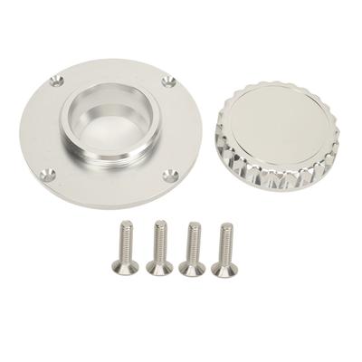 Tapa de Tanque de Gasolina de Aluminio Apertura Giratoria Tapa de Tapa de Tanque de Gasolina para Serie K K1 K75 K100 K1100 RS RT S C LT Brillante