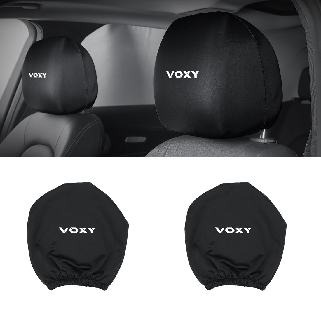 

Voxy Compatible Car Headrest Cover, Dirt Prevention, VOXY 80 Series 90 Series S-G S-Z