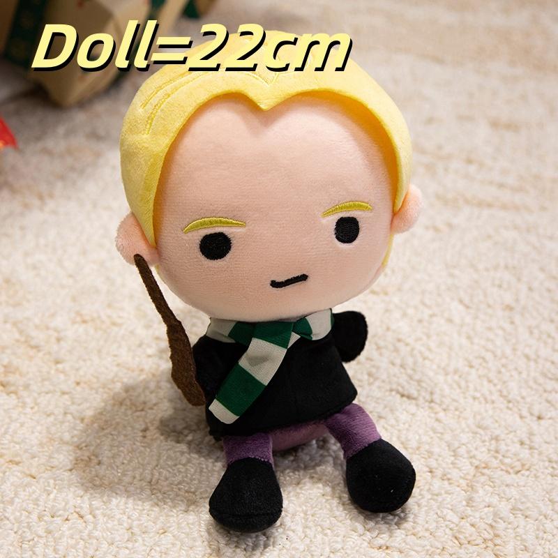 22cm Panenka Harry Potter Ron Dumbledore Hagrid Malfoy Pán Zla Voldemort Plyšáci Plyšové Anime Přívěsek na Tašku Sbírej Plyšové Hračky Dárky